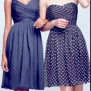 J. Crew Strapless Polka Dot Dress, Women Size 8